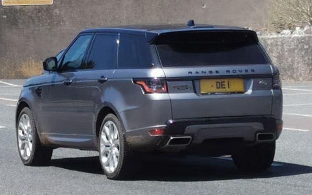 UK Number Plate DE 1