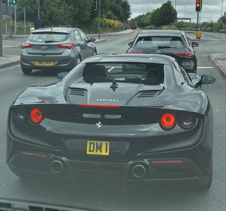 UK Number Plate DM 1