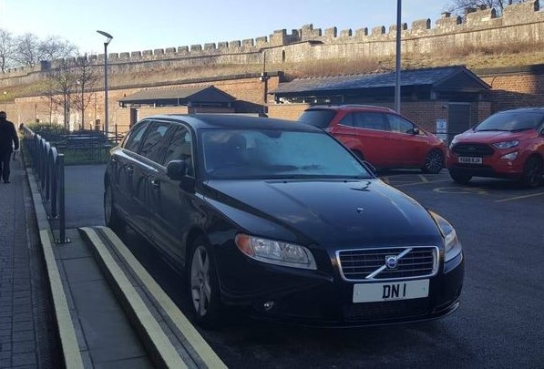 UK Number Plate DN 1