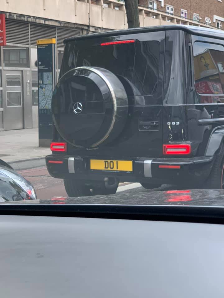 UK Number Plate DO 1