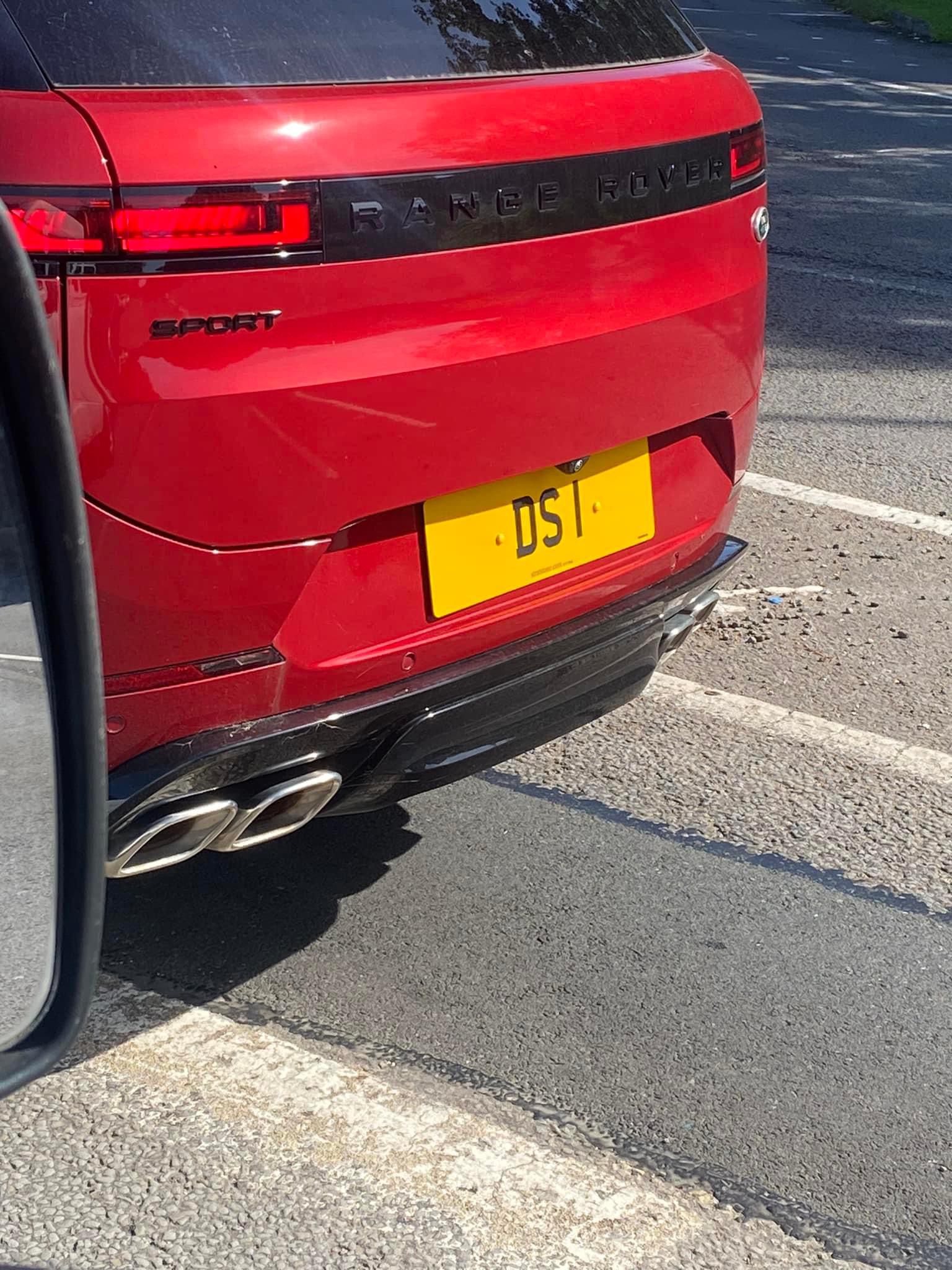 UK Number Plate DS 1