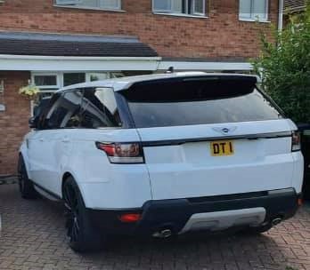 UK Number Plate DT 1