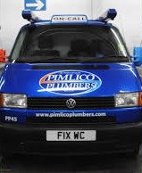 Pimlico Plumbers Number Plate F1 XWC