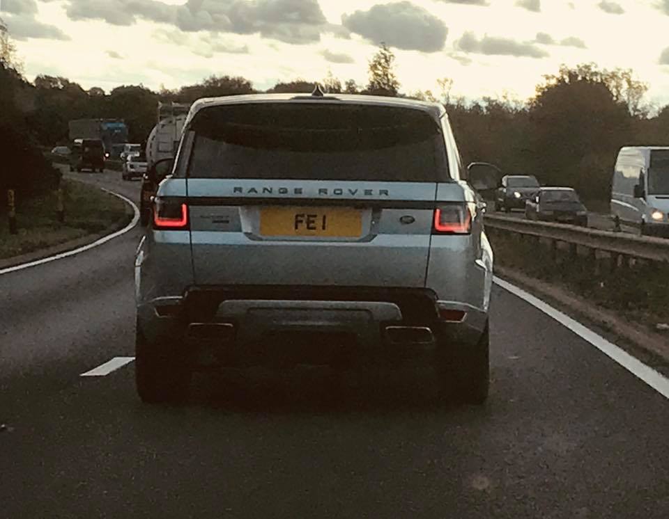 UK Number Plate FE 1