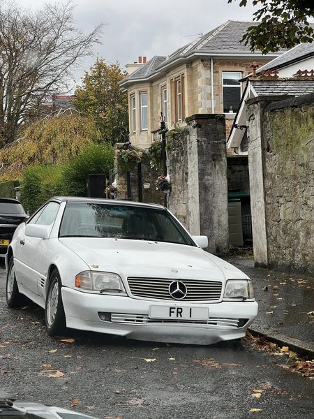 UK Number Plate FR 1