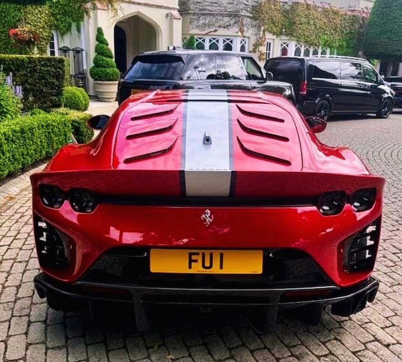 UK Number Plate FU 1