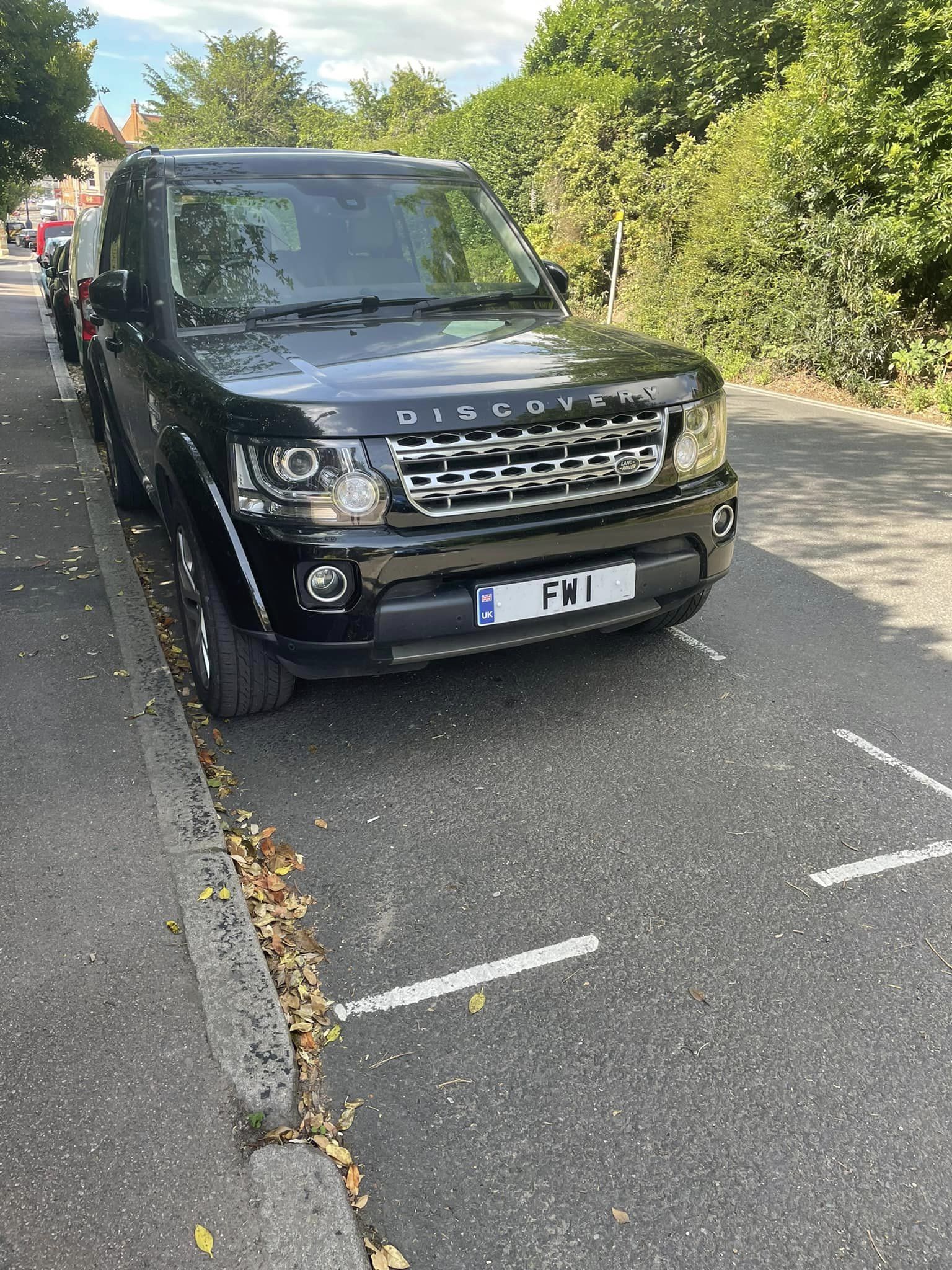 UK Number Plate FW 1