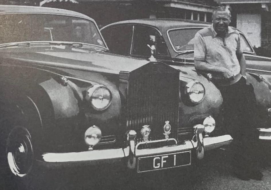 UK Number Plate GF 1