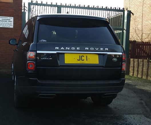 Number Plate JC 1