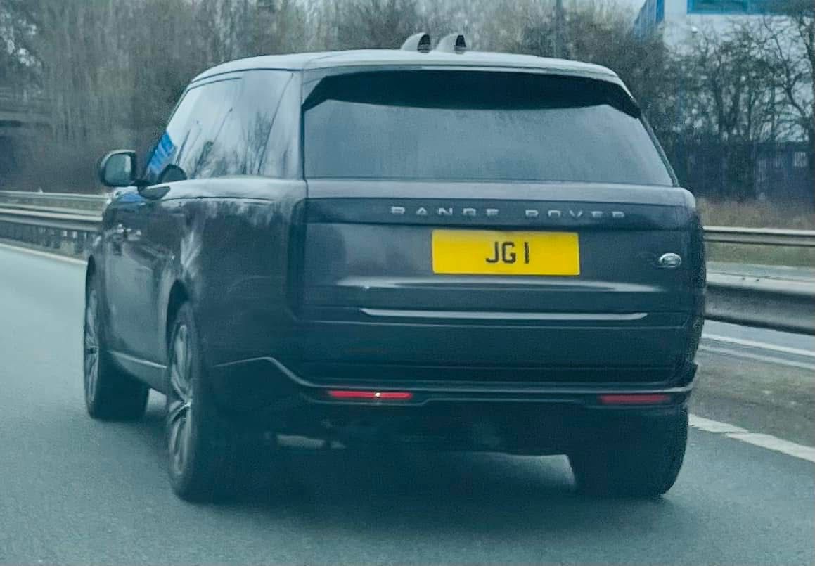 Number Plate JG 1