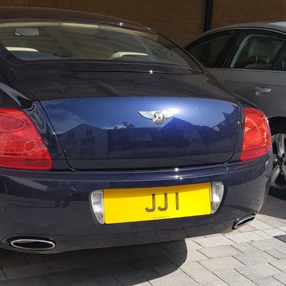 Number Plate JJ 1