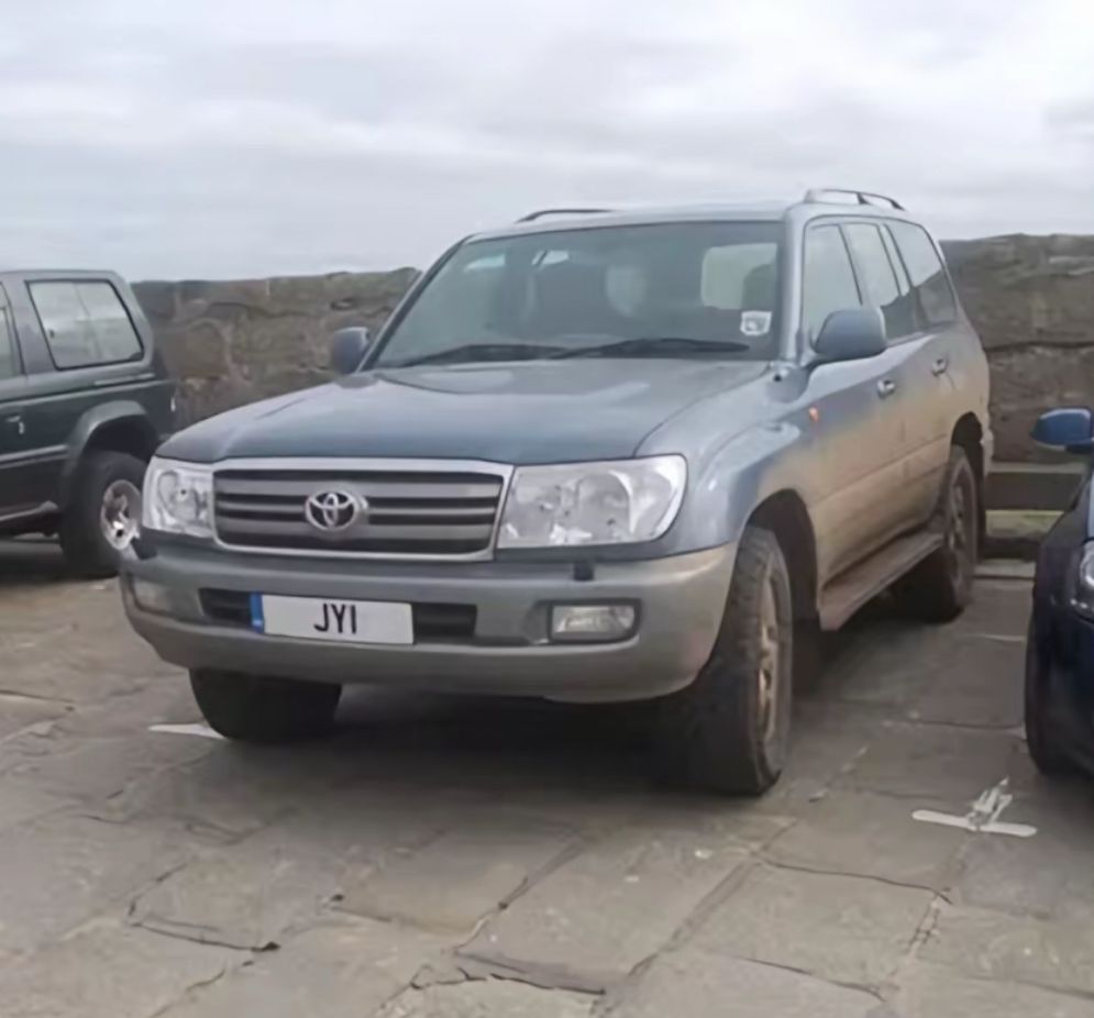 Number Plate JY 1