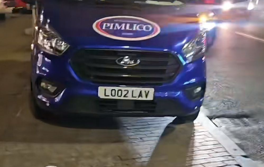 Pimlico Plumbers Number Plate LO02 LAV