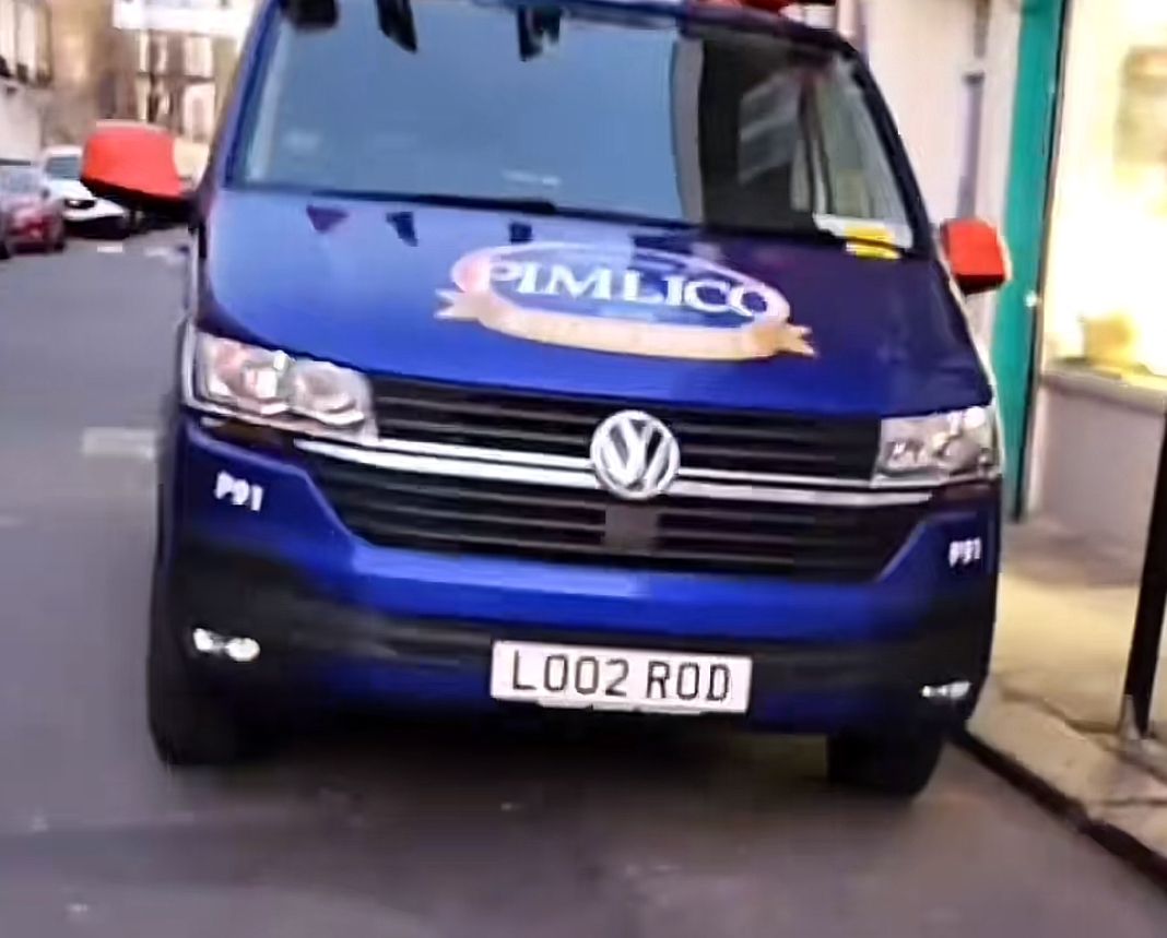 Pimlico Plumbers Number Plate LO02 ROD