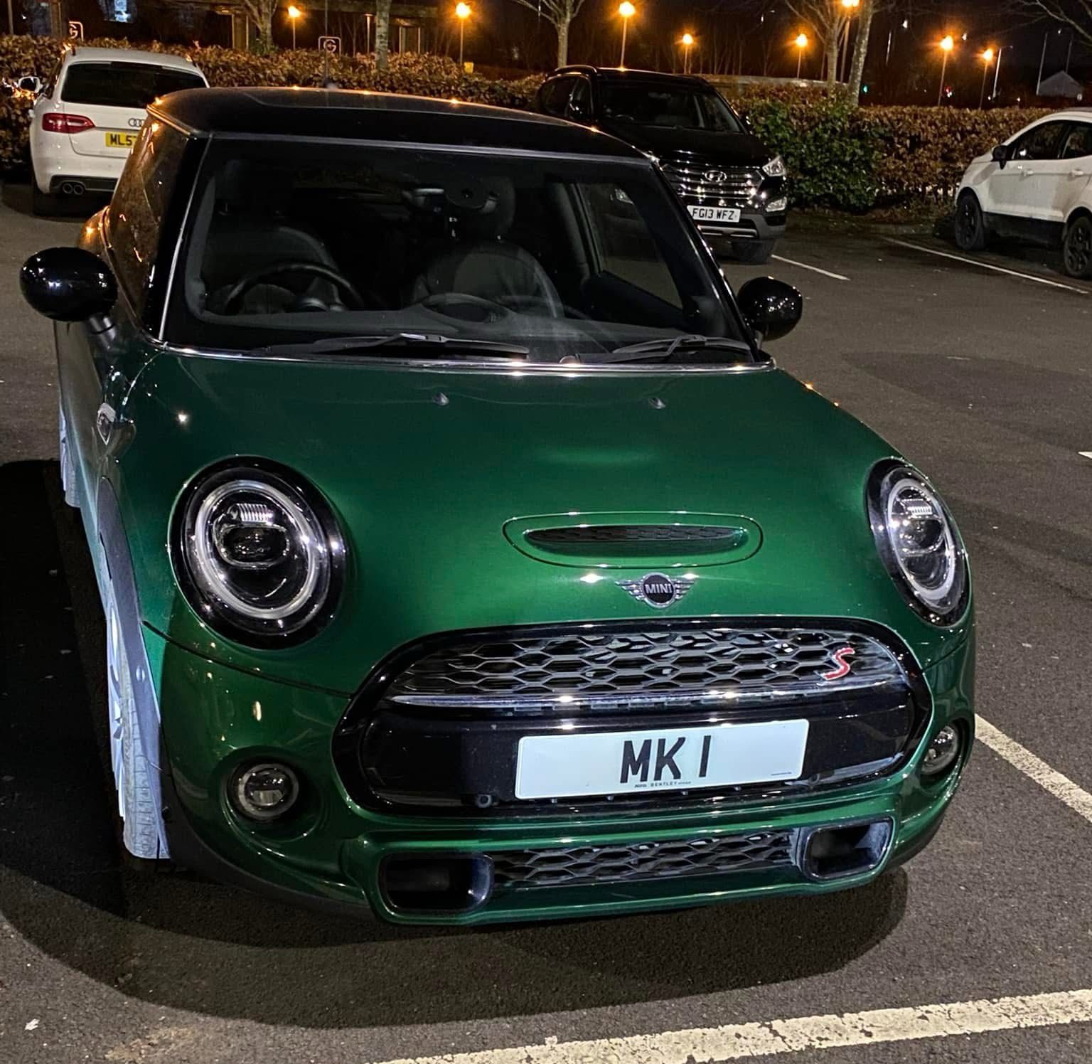 Number Plate MK 1