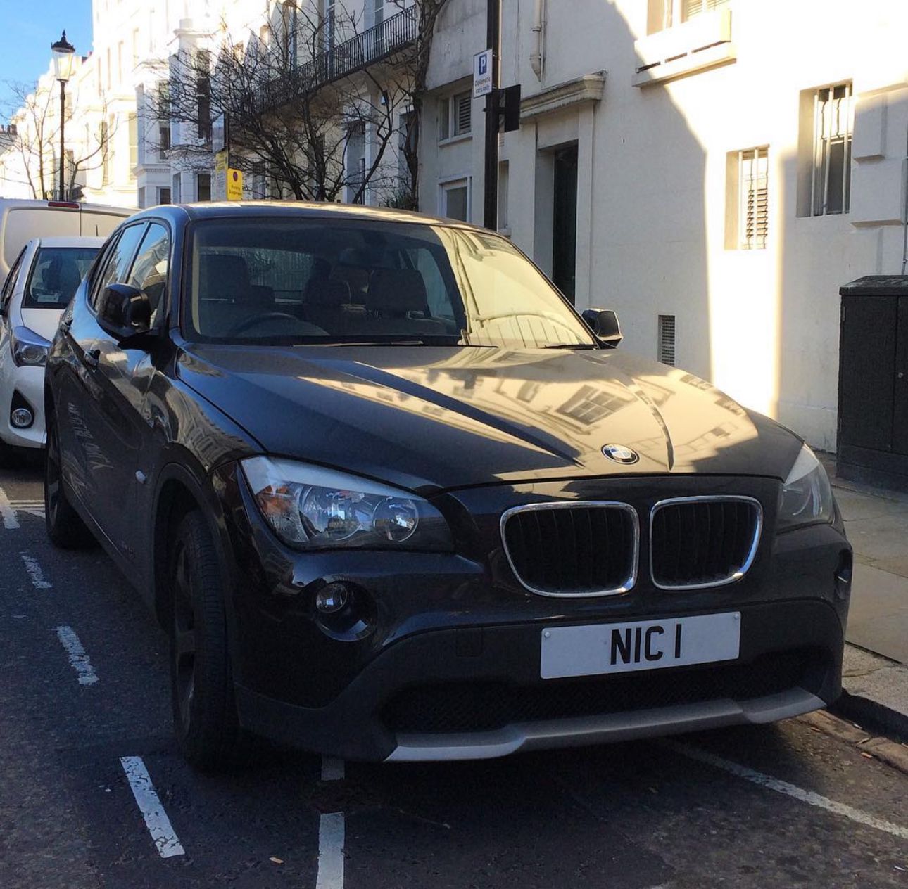 Embassy Diplomatic Flag UK Number Plate of Nicaragua - NIC 1