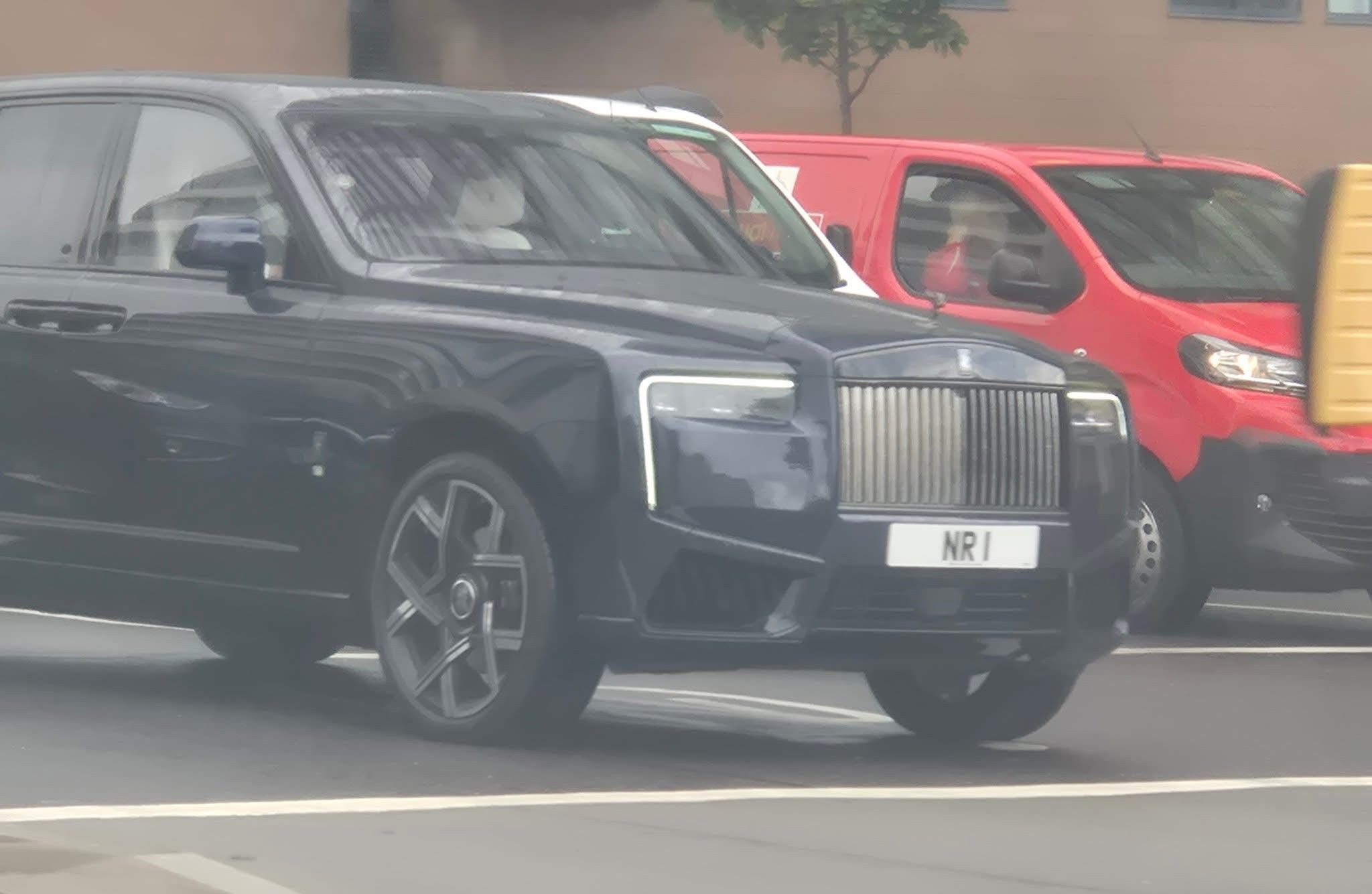 UK Number Plate NR 1