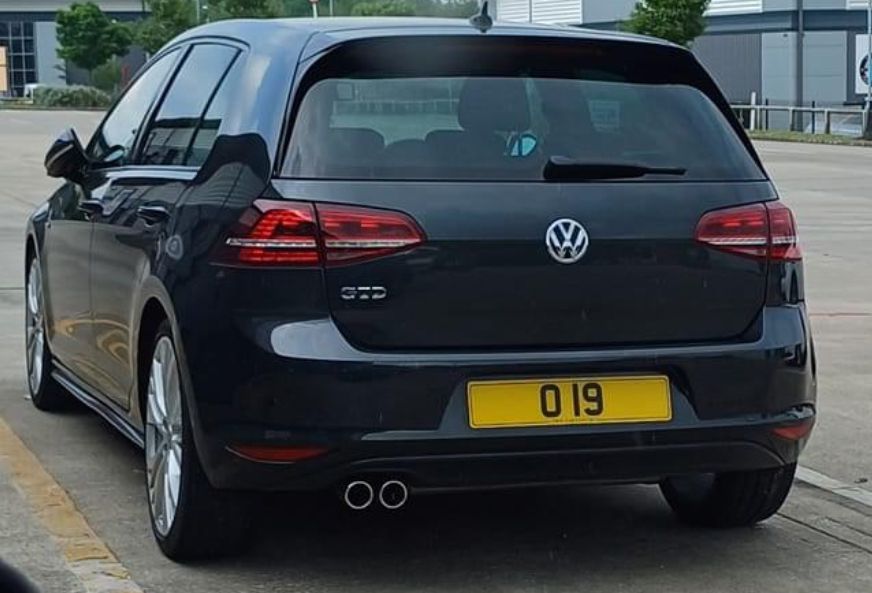 Number Plate All Number Look O 19