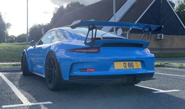 Number Plate All Number Look O 86