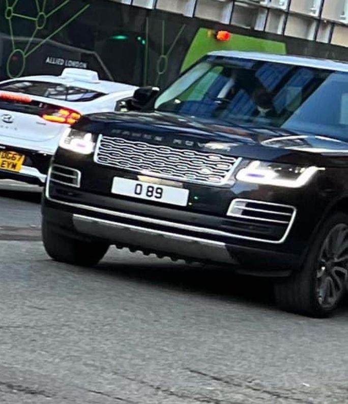 Number Plate All Number Look O 89