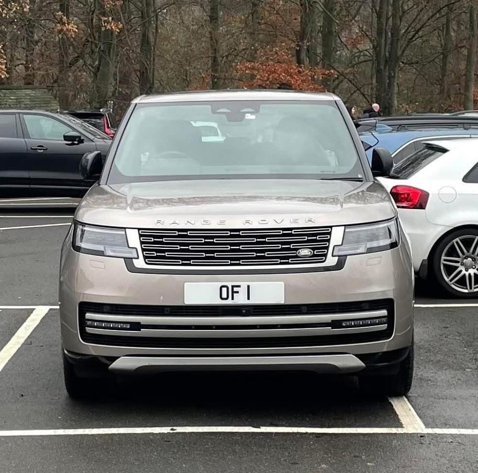 Number Plate OF 1