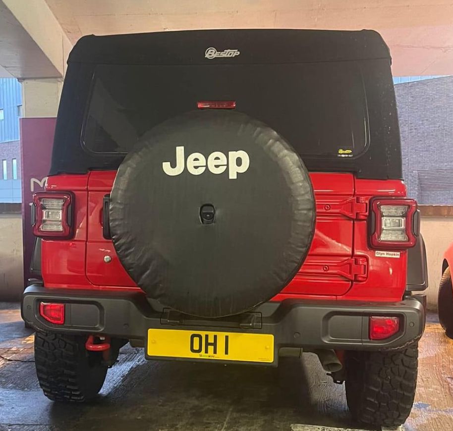 Number Plate OH 1