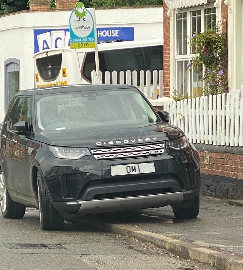 Number Plate OM 1
