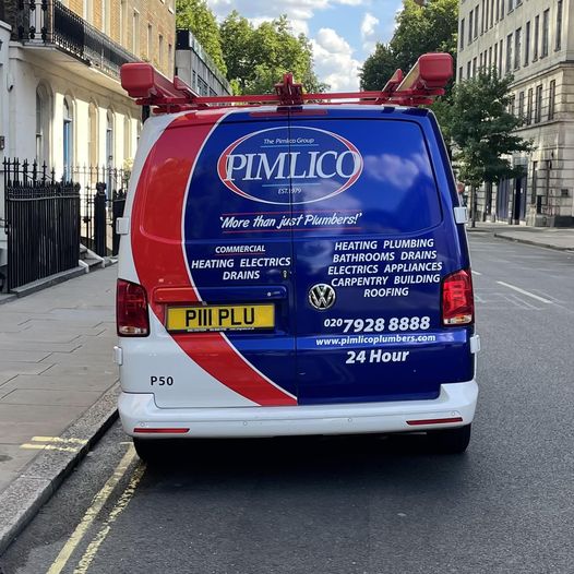 Pimlico Plumbers Number Plate P111 PLU