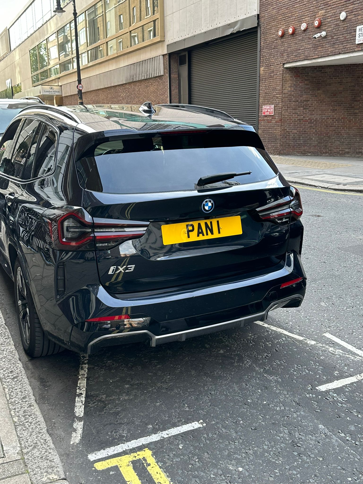 Embassy Diplomatic Flag UK Number Plate of Panama - PAN 1