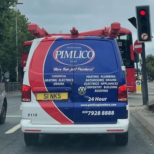 Pimlico Plumbers Number Plate S1 NKS