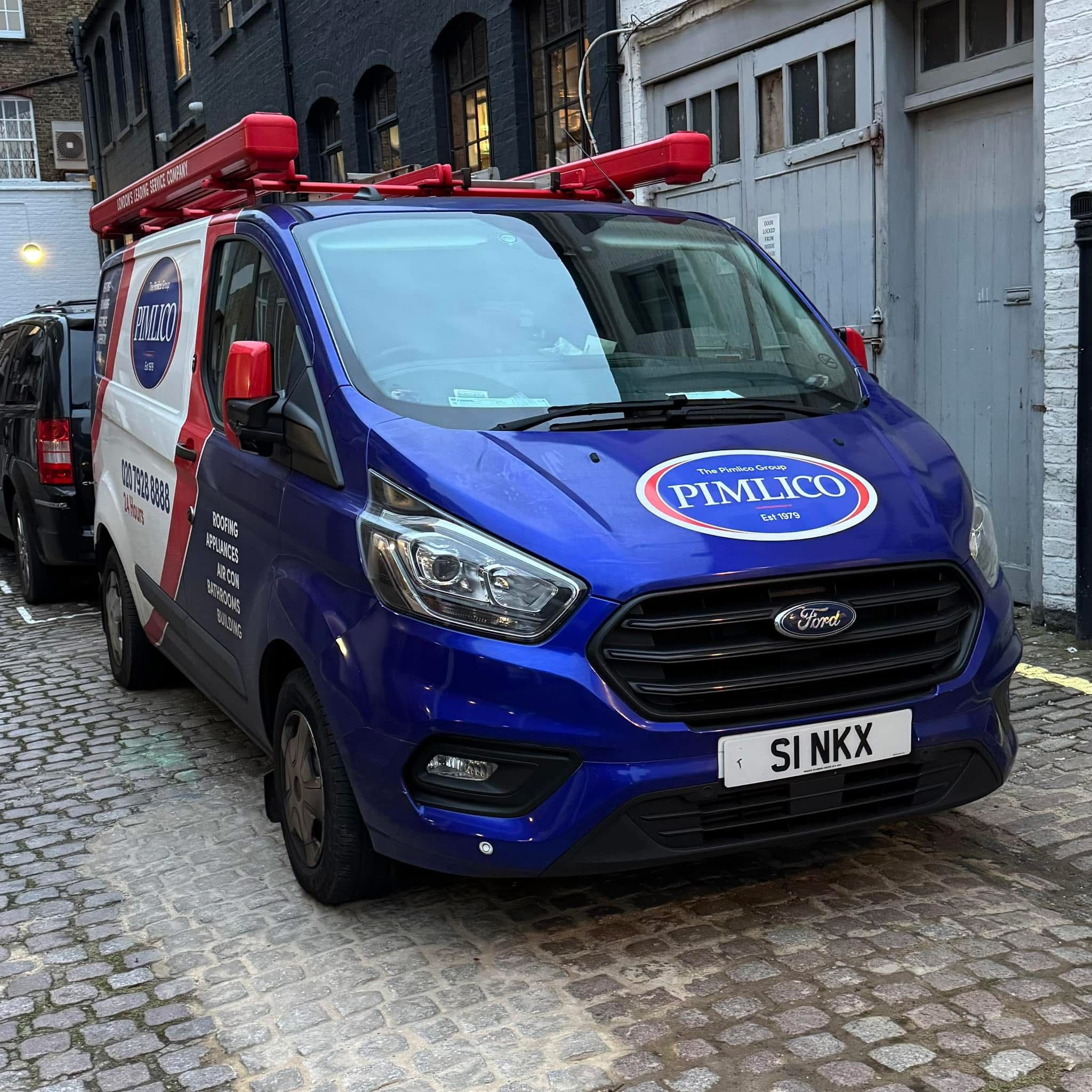 Pimlico Plumbers Number Plate S1 NKX