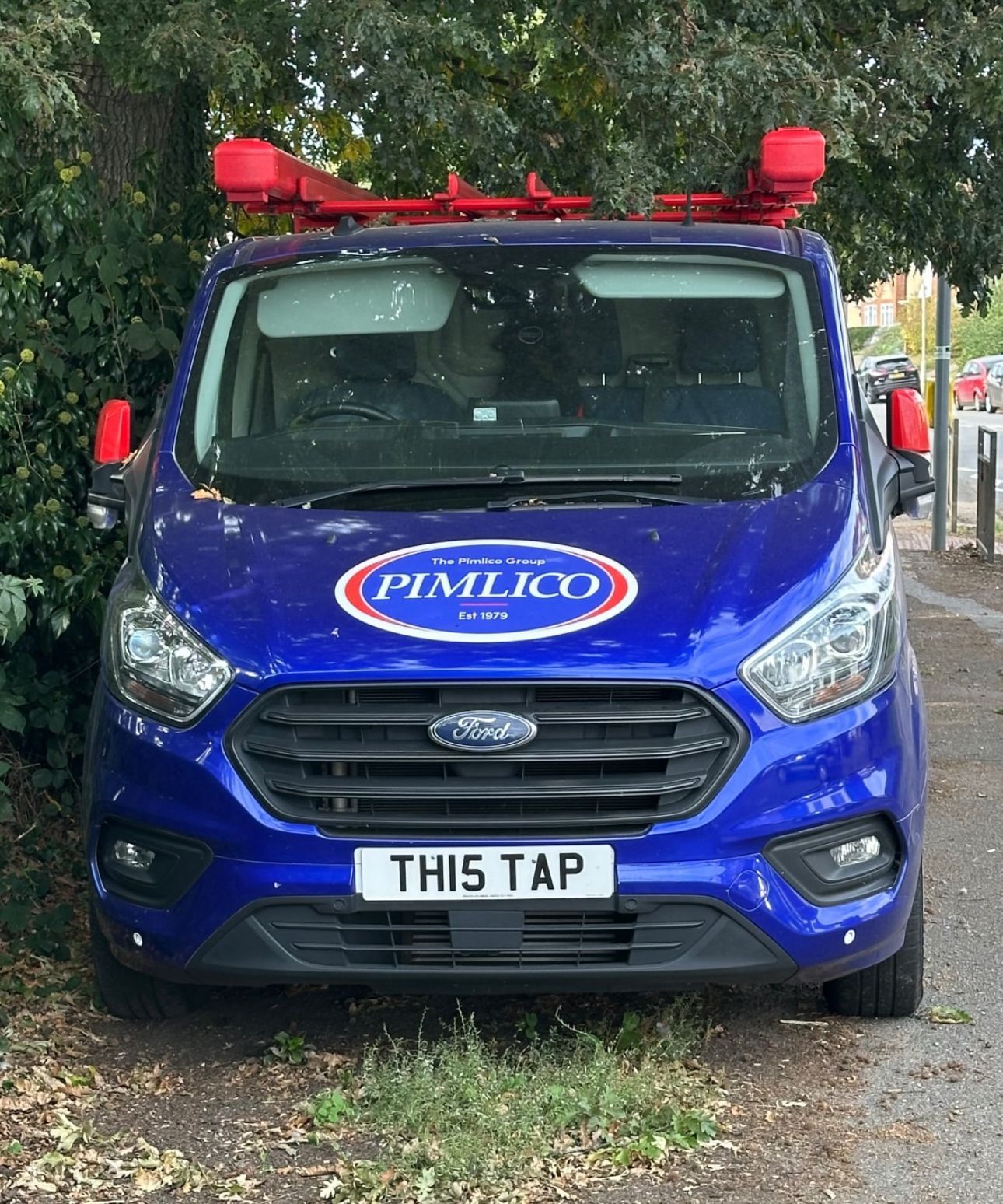 Pimlico Plumbers Number Plate TH15 TAP