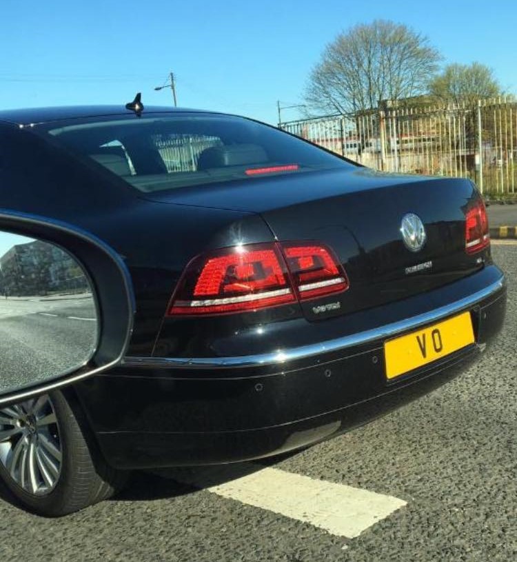 V 0 - Lord Provost of Strathclyde Car Number Plate