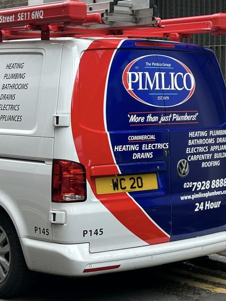 Pimlico Plumbers Number Plate WC 20