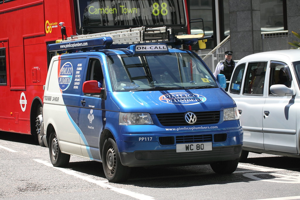 Pimlico Plumbers Number Plate WC 80